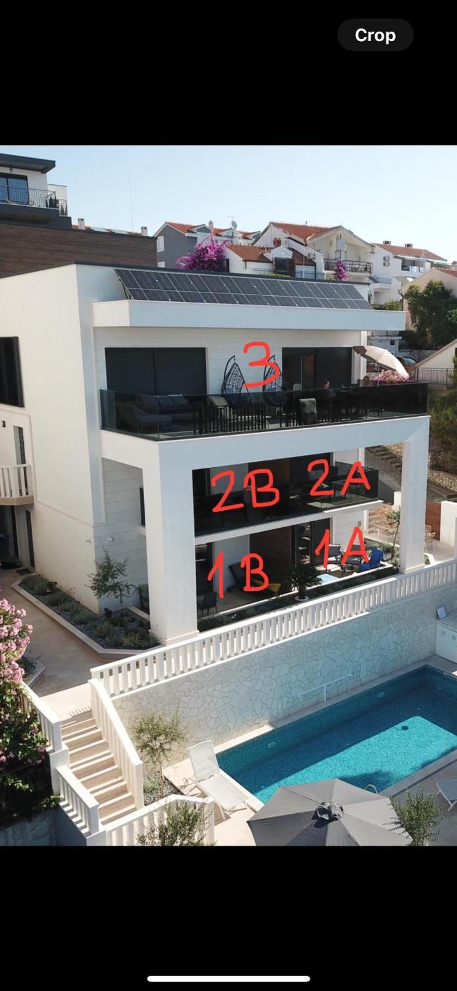 Luxury Beachfront Villa Carlisa Čiovo Exterior foto